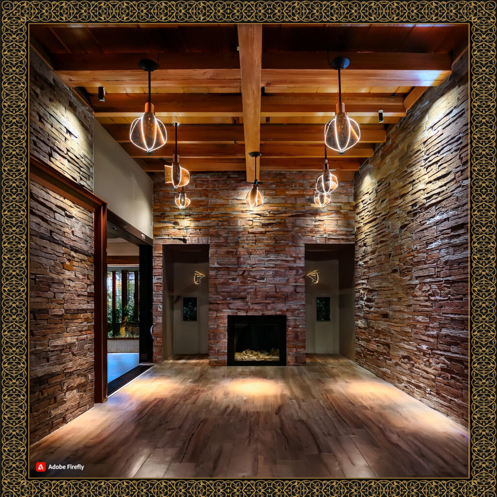 Firefly Enhancing the look of a basement with modern lighting fixtures. 35597