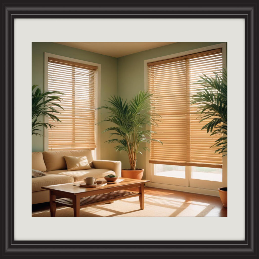 Stylish plantation shutters mounted on the outside of sliding doors for improved function and look