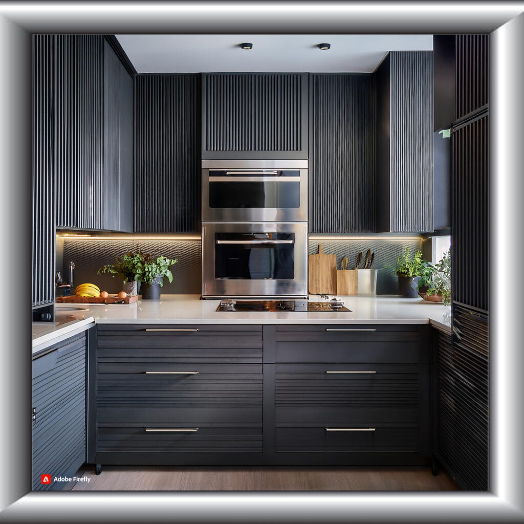 "Discover stylish and innovative ways to elevate kitchens with dark gray cabinets with modern ideas that blend texture, color, and design for a chic, contemporary look."