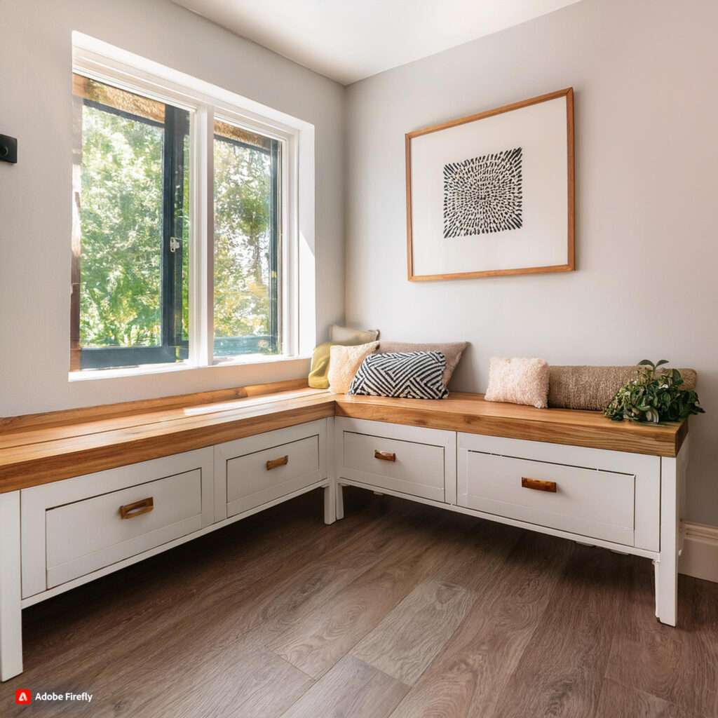 small mudroom benches