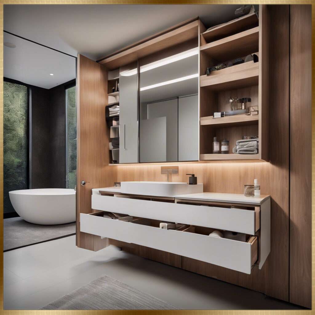 Modern Cabin Bathroom Ideas 