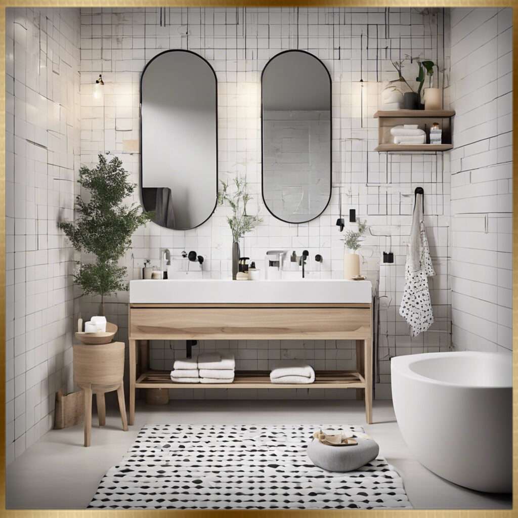 scandinavian inspired bathrooms