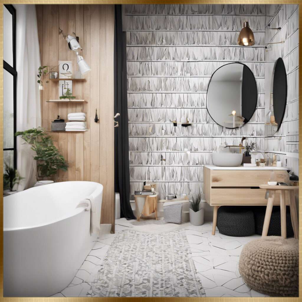 scandinavian inspired bathrooms