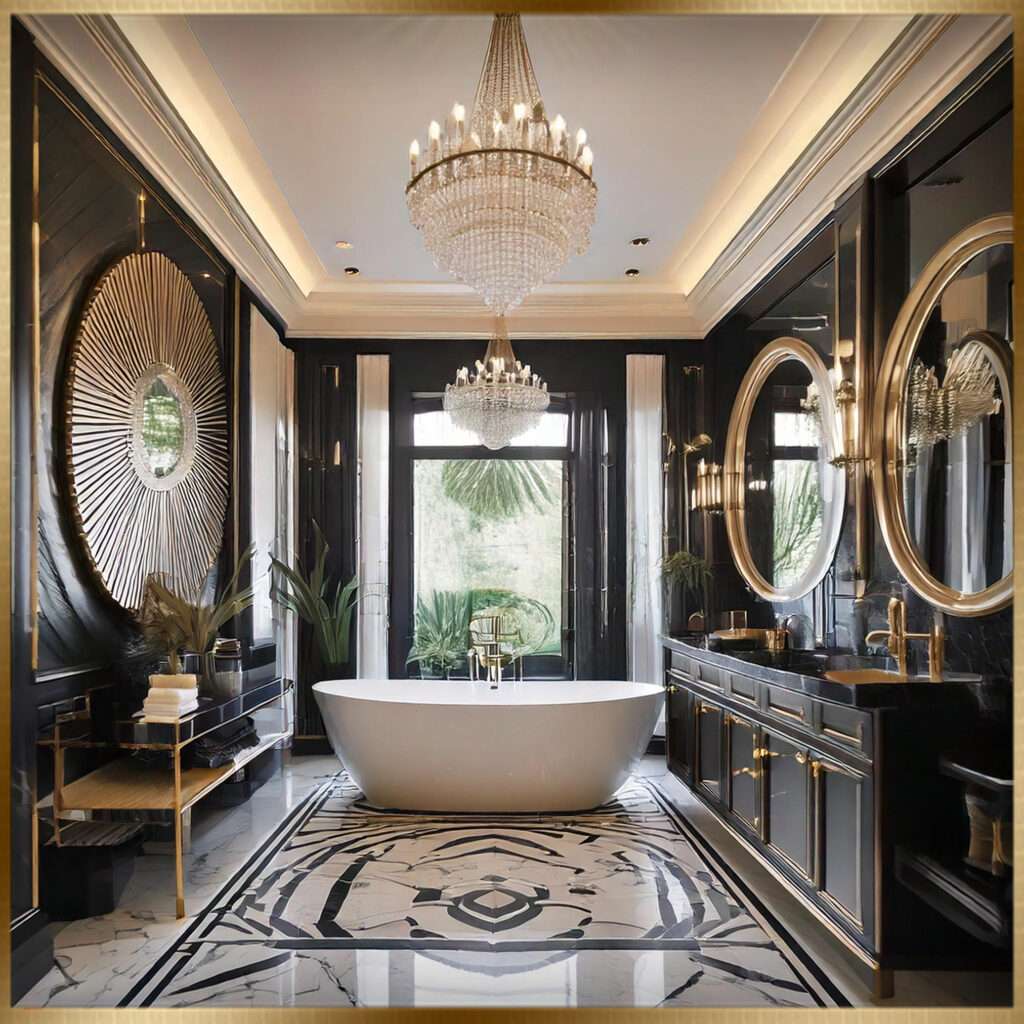  Art Deco bathroom design ideas