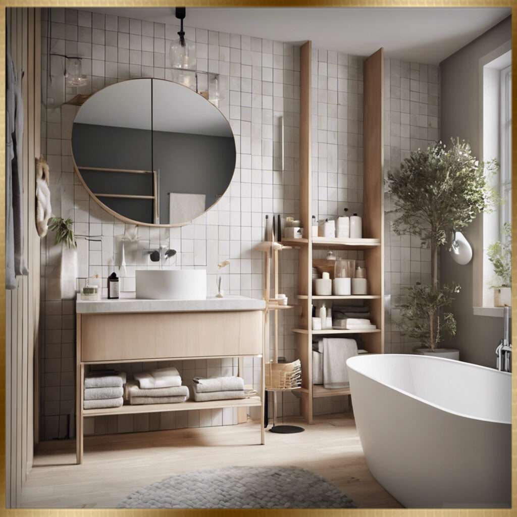 scandinavian inspired bathrooms