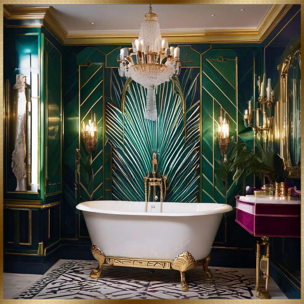  Art Deco bathroom design ideas