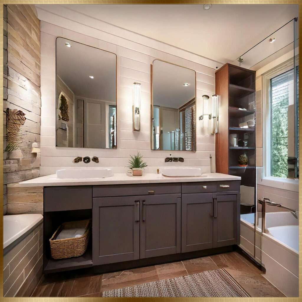 modern jack and jill bathroom ideas