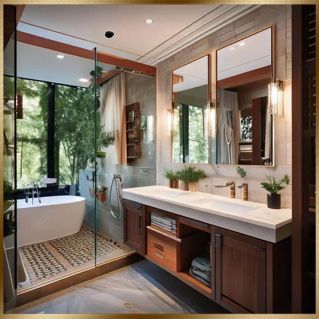 modern jack and jill bathroom ideas